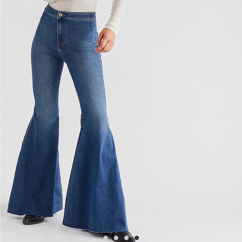 Free People Bell Bottom Jeans